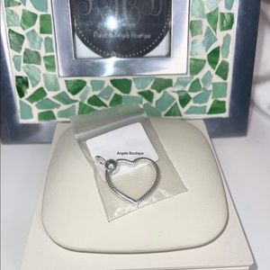 Pandora Moments Heart Charm Pendant